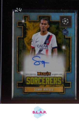 Senny Mayulu 2024 Panini Merlin Chrome 02/50