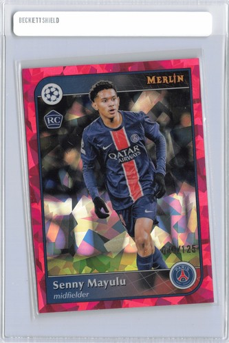 Senny Mayulu 2025 Topps Merlin Chrome /125