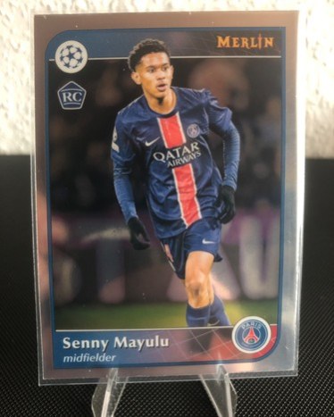 Senny Mayulu 2025 Topps Merlin Chrome 21/50