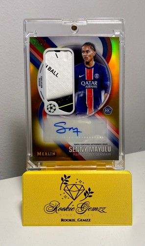 Senny Mayulu 2024 Topps Merlin Chrome 27/50