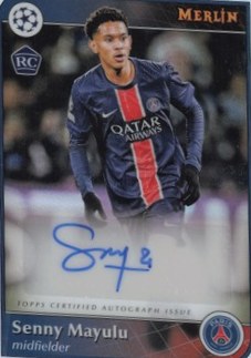 Senny Mayulu 2025 Topps Merlin Chrome