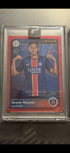 Senny Mayulu 2024 Topps Merlin Chrome /5