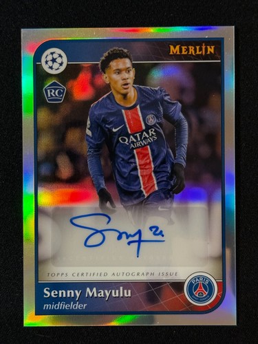 Senny Mayulu 2024 Topps Merlin Chrome