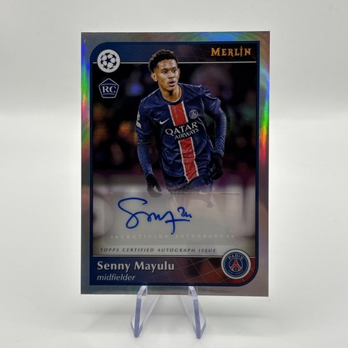 Senny Mayulu 2024 Topps Merlin Chrome Argento Rifrattore