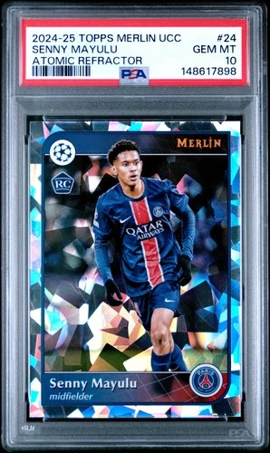 Senny Mayulu 2024 Topps Merlin Chrome Atomic Refractor