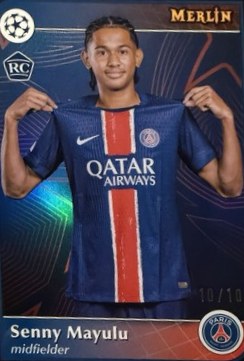 Senny Mayulu 2024 Topps Merlin Chrome UCC