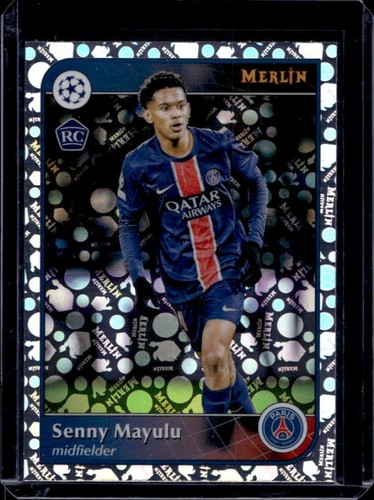 Senny Mayulu 2024 Topps Merlin Chrome Vintage Refractor