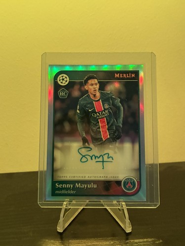 Senny Mayulu 2024 Topps Merlin Cromo