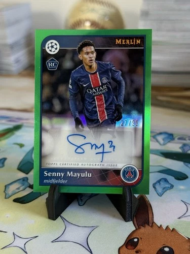 Senny Mayulu 2024 Topps Merlin UEFA /99