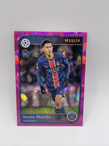 Senny Mayulu 2025 Panini Merlin UEFA Club Competizioni /199