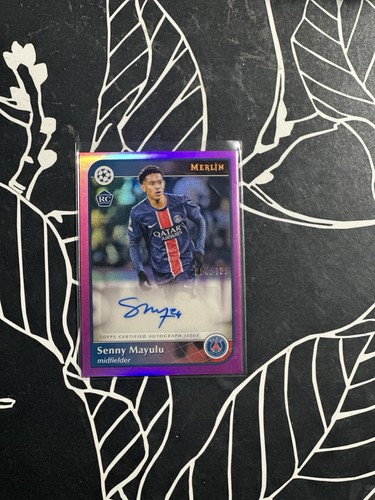 Senny Mayulu 2024 Topps Merlin UEFA Pink /199