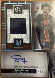 Senny Mayulu 2025 Topps Museum /199