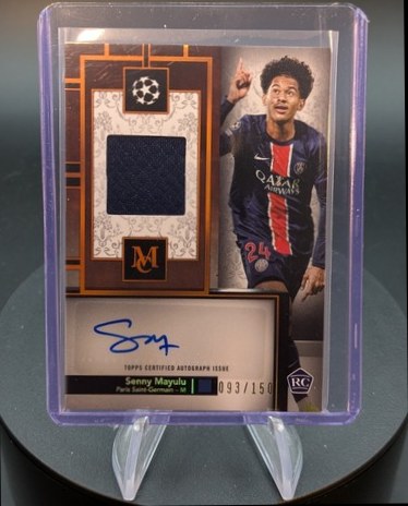 Senny Mayulu 2024 Topps Museum Collection /150