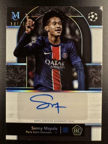 Senny Mayulu 2024 Topps Museum Collection /199