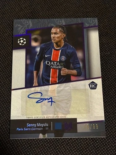 Senny Mayulu 2024 Topps Museum Collection /99