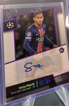 Senny Mayulu 2024 Topps Museum Collection /99
