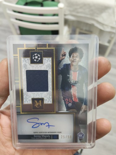Senny Mayulu 2024 Topps Museum Collection Gold /50