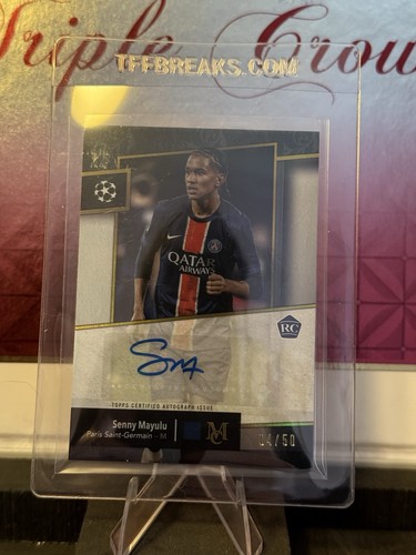 Senny Mayulu 2025 Topps Museum Gold /50