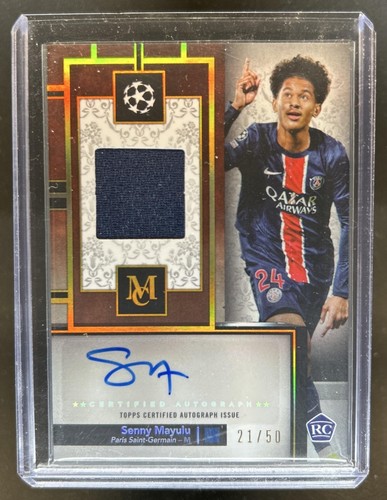 Senny Mayulu 2024 Topps Museum Gold /50