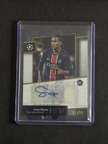 Senny Mayulu 2024 Topps Museum Oro /50