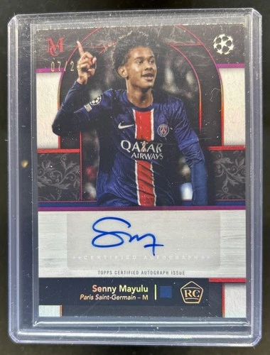 Senny Mayulu 2024 Topps Museum Rubino /25
