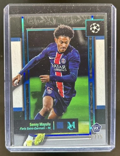 Senny Mayulu 2024 Topps Museum Sapphire /75