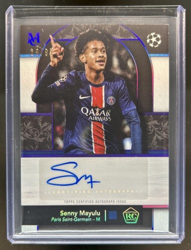 Senny Mayulu 2024 Panini Museum UEFA Amethyst /99