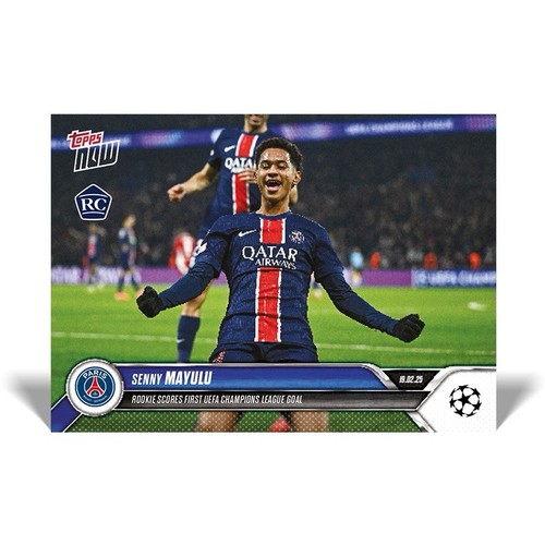 Senny Mayulu 2025 Topps NOW 24