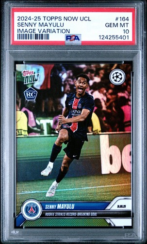 Senny Mayulu 2024 Topps NOW UEFA Champions League