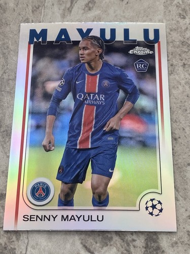 Senny Mayulu 2024 Topps Chrome UEFA Club Competitions