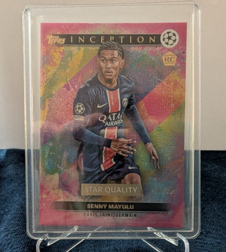 Senny Mayulu 2024 Topps Inception UCC Pink Foil /75