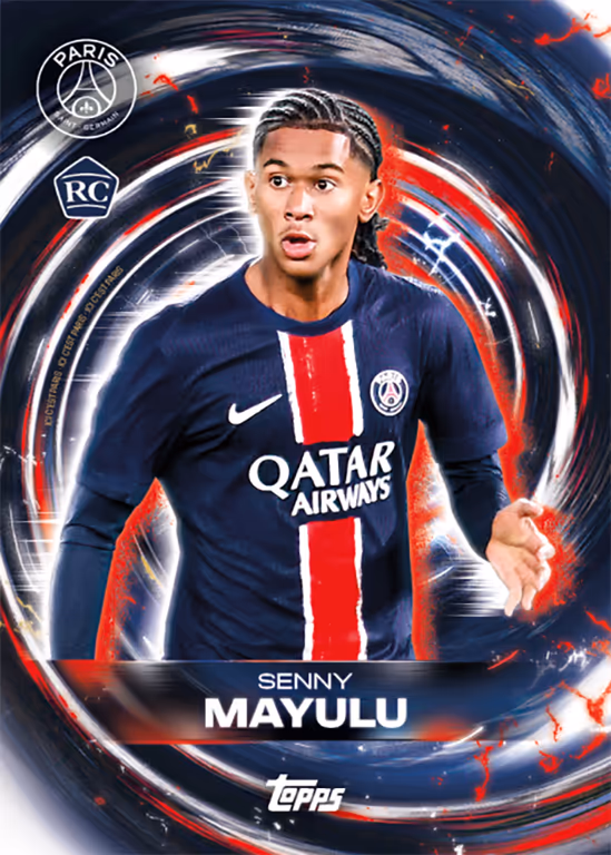 Senny Mayulu 2024 Topps Museum Collection UEFA Club Competitions