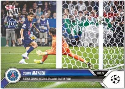Senny Mayulu 2024 Topps Now UEFA Champions League