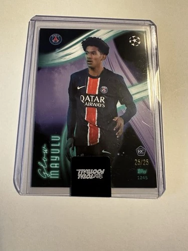 Senny Mayulu 2024 Topps Total Football Glow /25