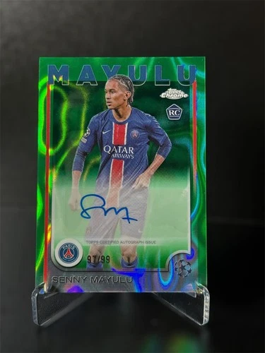 Senny Mayulu 2025 Topps UCC Cromo /99