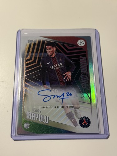 Senny Mayulu 2025 Topps UCC Flagship /25