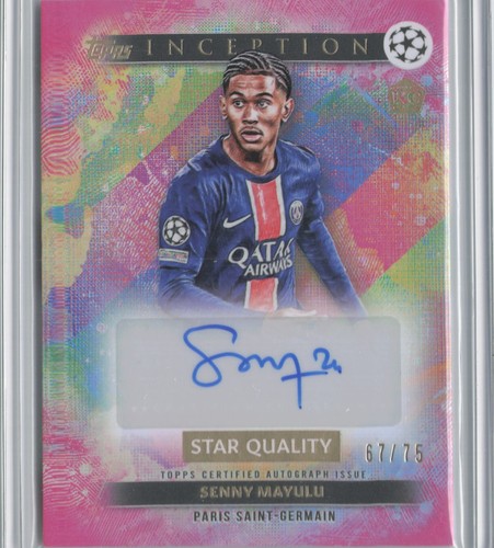 Senny Mayulu 2024 Topps UCC Inception /75