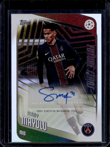 Senny Mayulu 2025 Topps UEFA
