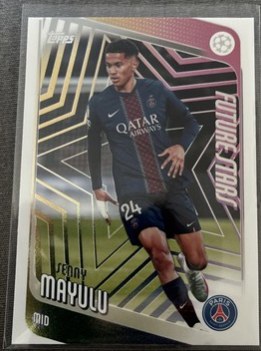 Senny Mayulu 2025 Topps UEFA Club Competitions Parallel /250