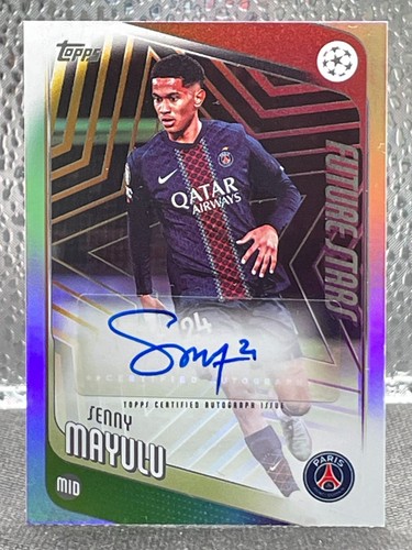 Senny Mayulu 2025 Topps UEFA Club Competizione
