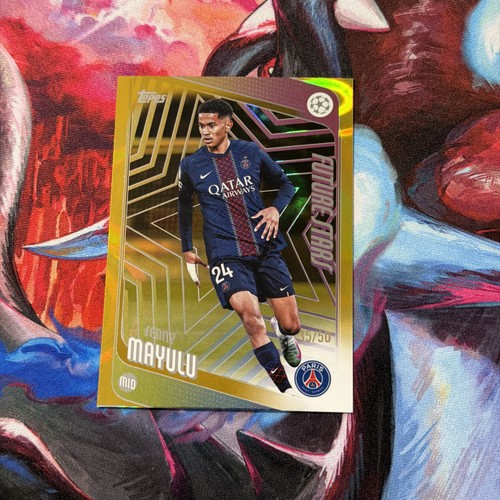 Senny Mayulu 2025 Topps UEFA Future Stars Oro /50