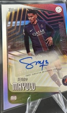 Senny Mayulu 2025 Topps UEFA UCC