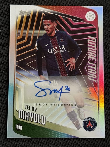 Senny Mayulu 2026 Topps UEFA UCC Club Competition