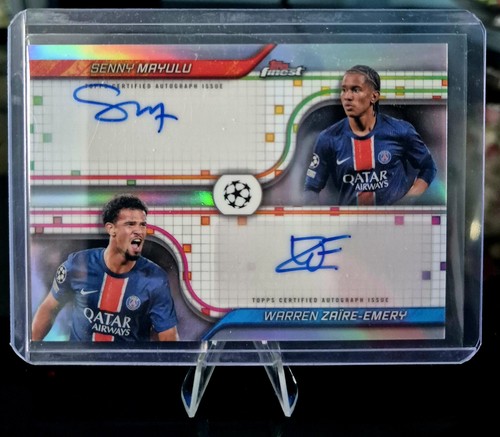 Senny Mayulu / Warren Zaire-Emery 2024 Topps Finest