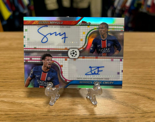 Senny Mayulu & Warren Zaire-Emery 2024 Topps Finest