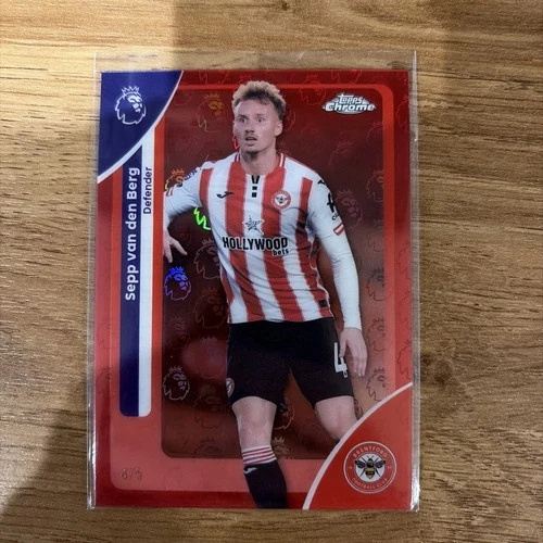 Sepp Van Den Berg 2025 Topps Chrome /5