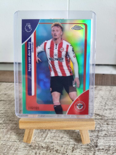 Sepp Van Den Berg 2025 Topps Chrome Refractor /199