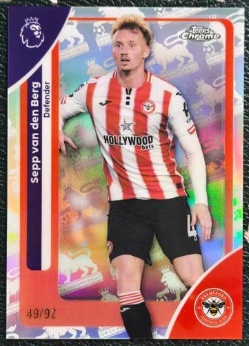 Sepp Van Den Berg 2025 Topps Chrome Retrofractor /92