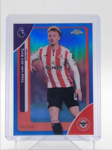 Sepp van den Berg 2026 Topps Cromo Premier League Blue /150
