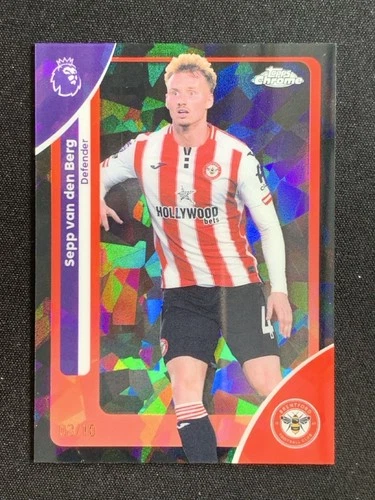 Sepp van den Berg 2025 Topps Cromo Zafiro Sapphire /10